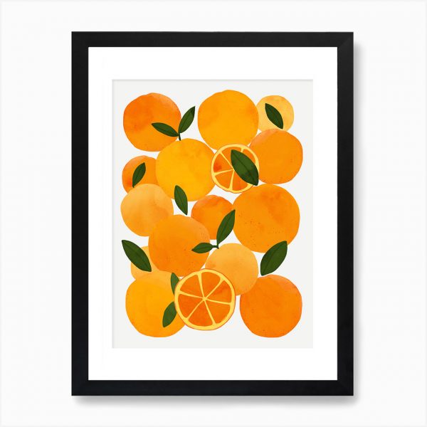 Ilustración de naranjas